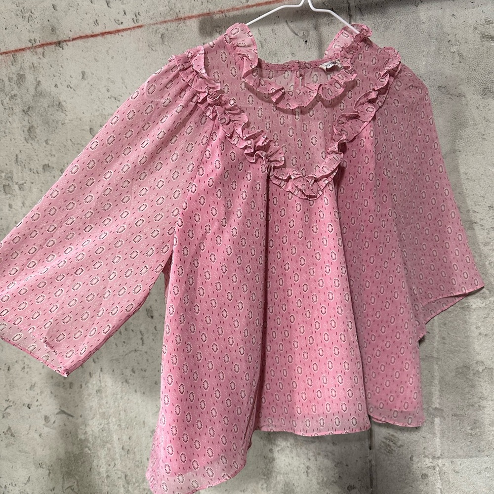 Rebecca Minkoff Pink Blouse